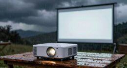 weather impacts projector performance