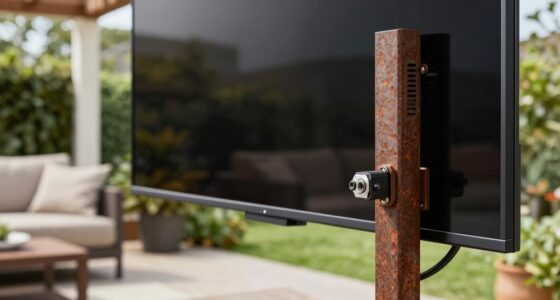weatherproof screen size durability mounting