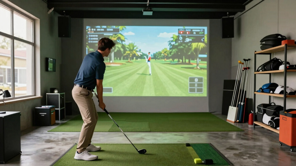 12 Best Garage Golf Screens for Simulator and Movie Nights in 2026