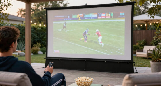 12 Best Premium Projector Screen for Football Watch Parties in 2026