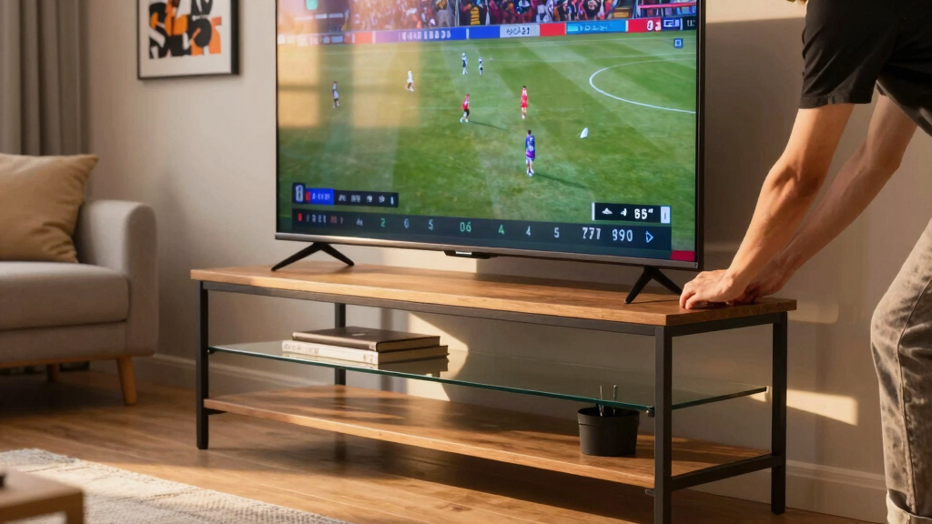 13 Best TV Stand for Oversized Sports TV in 2026