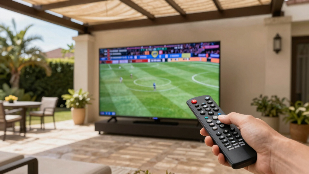 5 Best Full Shade Outdoor TV for Sports Fans in 2026