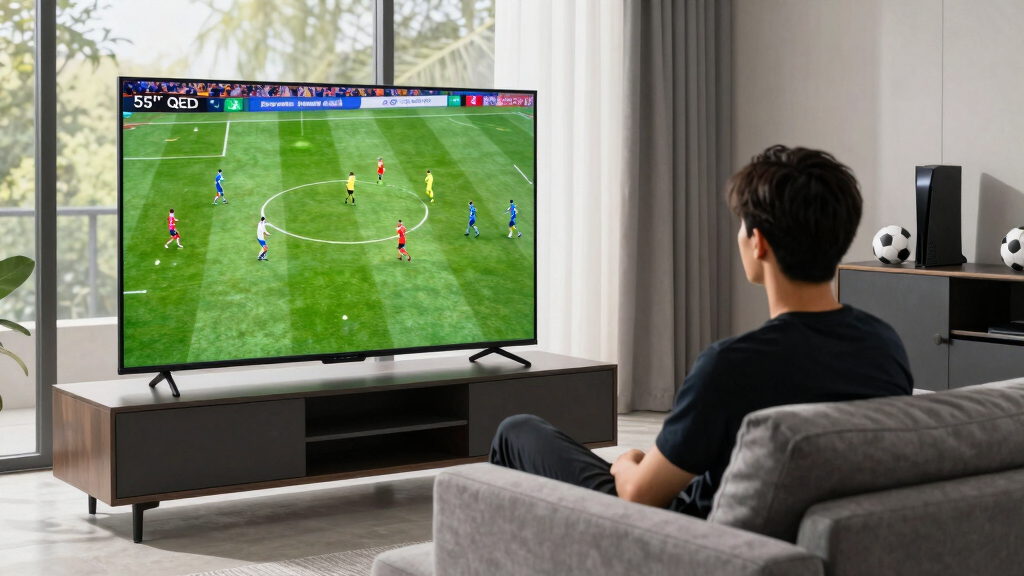 5 Best Premium QLED TV for Soccer Fans in 2026