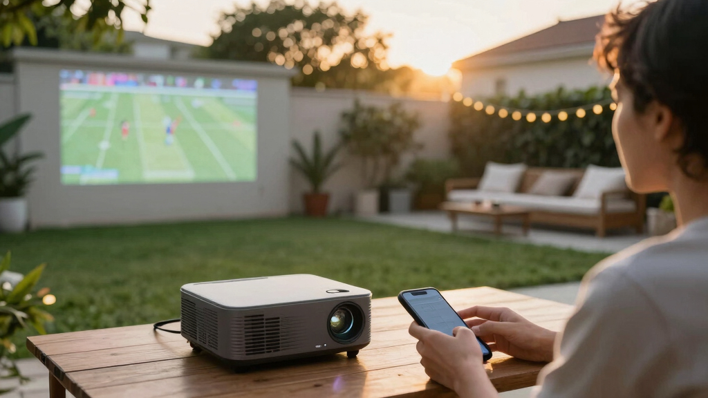 6 Best Outdoor Projector Bundle for Backyard Football Nights in 2026