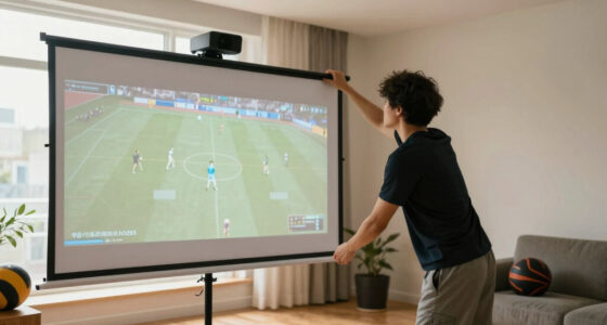 7 Best Motorized Projector Screens for Sports in 2026
