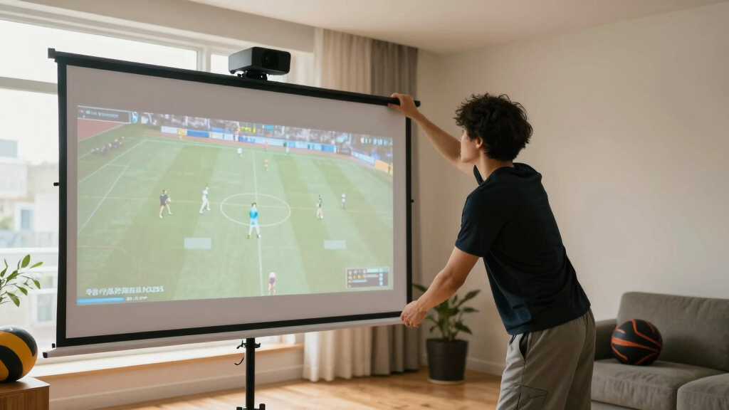 7 Best Motorized Projector Screens for Sports in 2026