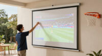 7 Best Retractable Projector Screens for Patio Sports in 2026