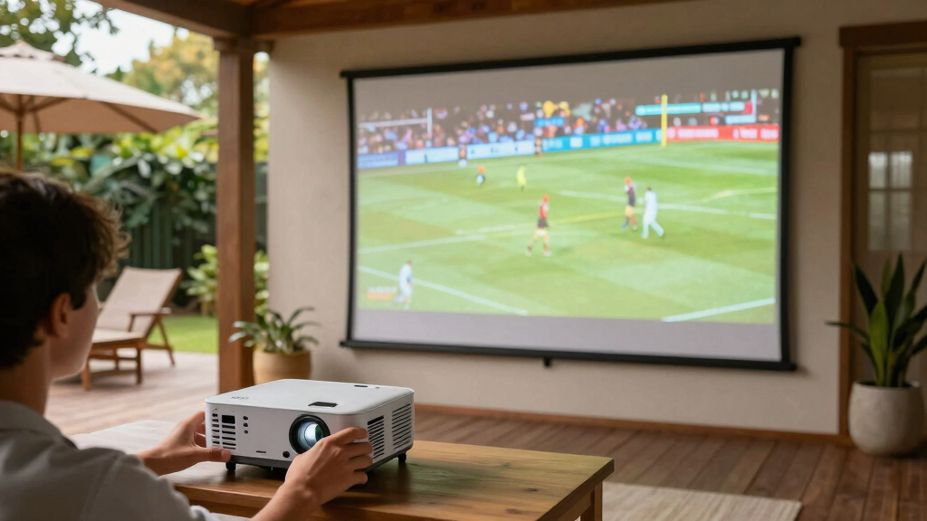 8 Best Ambient Light Rejecting Screen For Sports Projector In 2026