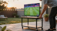 8 Best Outdoor Tv Cart With Wheels For Sports Parties In 2026