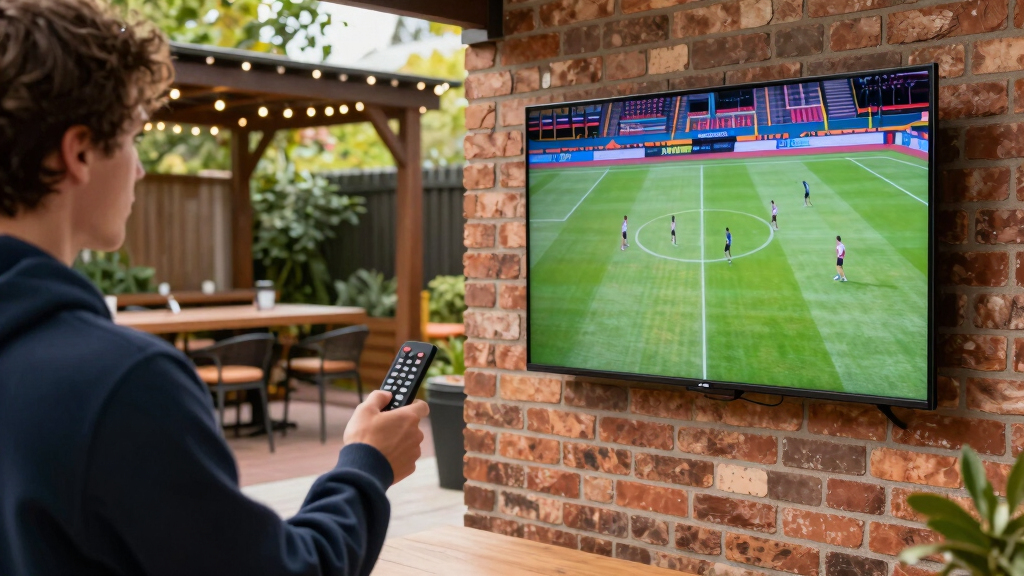 8 Best Outdoor TVs for Backyard Sports Bar in 2026