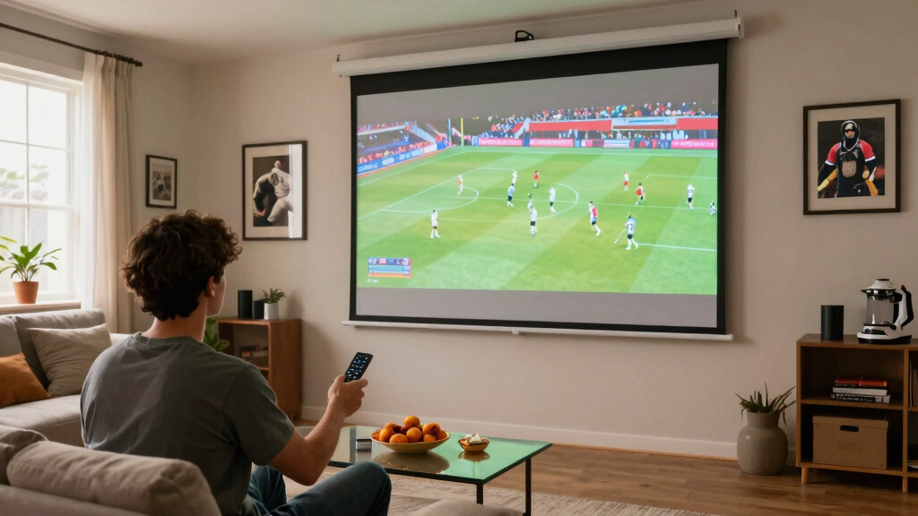 9 Best Retractable Projector Screens for Sports Fans in 2026