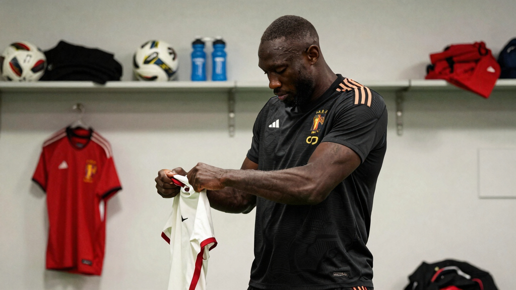 Belgium striker Romelu Lukaku ‘happy to be here’ at the World Cup as fitness continues to lag