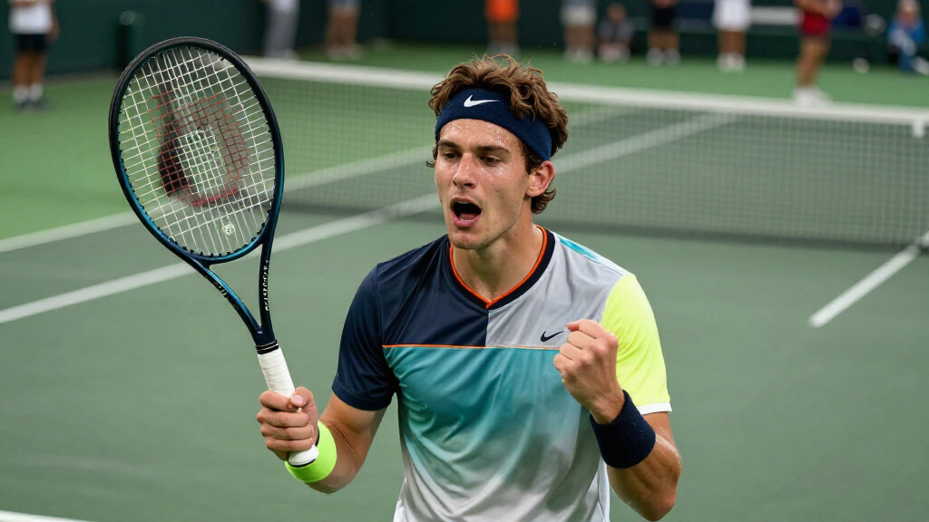 Cruz Hewitt - son of Lleyton - wins on senior debut