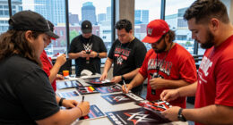 WWE Supporters Gather In Downtown Minneapolis For Fan Event Ahead Of SummerSlam