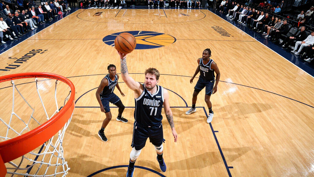 Luka Dončić Scores 21 Points In 16 Minutes